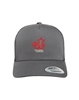 Picture of Trucker Cap (Black, Charcoal, Red)