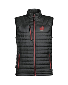 Picture of Thermal Vest (Black-True Red )