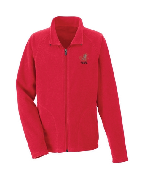 Picture of Youth Microfleece Jacket (Sport Red)