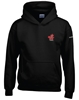 Picture of Personalized Youth Hooded Sweatshirt (Black)