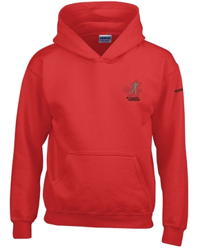 Picture of Personalized Youth Hooded Sweatshirt (Red)